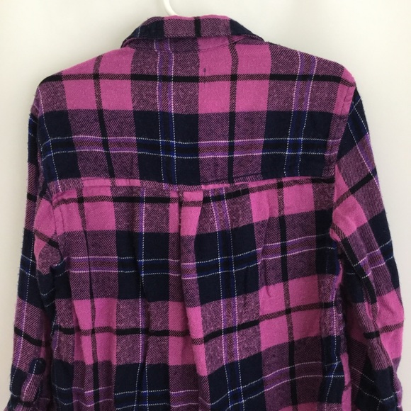 Girl’s Old Navy Plaid Button Down - Picture 4 of 4